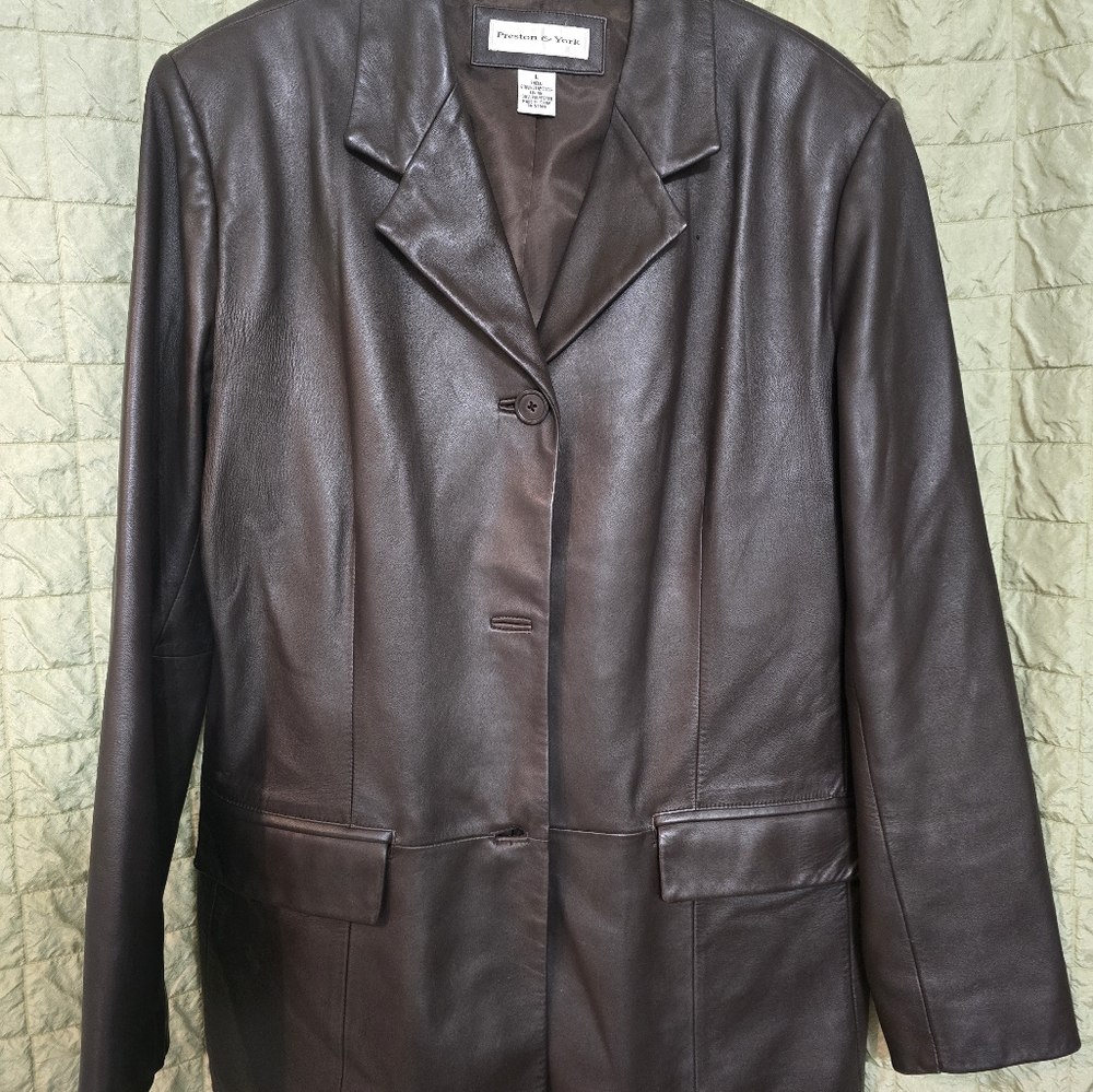 Preston and York lambskin jacket